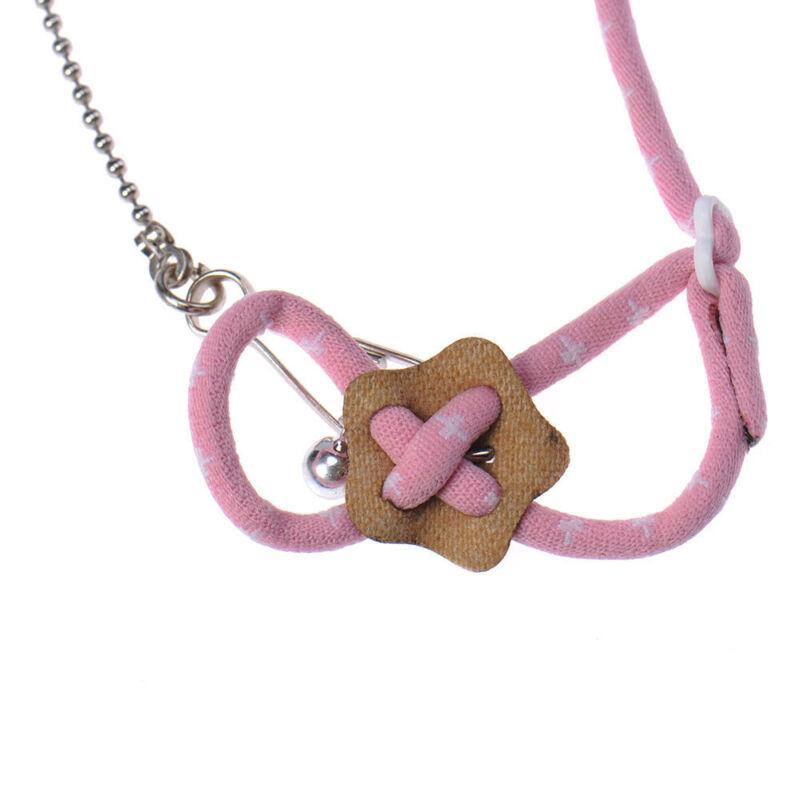 New Small Pet Adjustable Soft Harness Bird Parrot Mouse Hamster Ferrets Rat Pig Leash