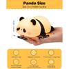 Recolte Panda Night Light for Kids - 3-Level Dimmable, Rechargeable LED Silicone Lamp | Squishy Nursery Light with Timer | Safe Night Light for Baby