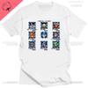 Official Megaman Player Select Men'S T-Shirt Mega Man Video Game Men Printed Tee Fashion Summer Cotton Casual Men'S Gift T Shirt
