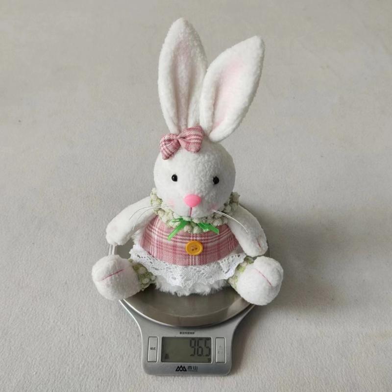 Beautiful Easter Rabbit Doll Decorative Easter Rabbit Toy Perfect for Holiday Decorationa and Window Display