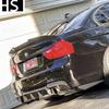 Compatible with 05-12 BMW E90 M3 Sedan PSM Style Carbon Fiber Rear Wing Spoiler