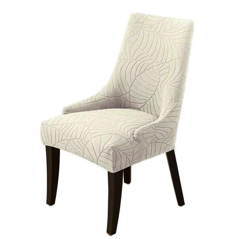 High Sloping Armchair Cover Elastic Dining Chair Slipcover Home Decor Kitchen Chair Seat Case for Living Room Banquet Wedding