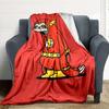 1pc Super Sloth Flash Flannel Throw Blanket HD Printed Lightweight Soft Warm All Season Blanket for Sofa, Bed, Travel, Camping Machine Washable