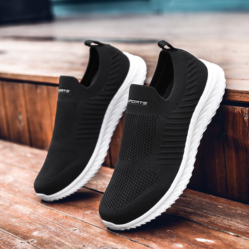 QZHSMY Sneakers Men Shoes High Quality Loafers 2025 NEW Lightweight Breathable White Fashion Casual Walking Shoes Tenis Aldult
