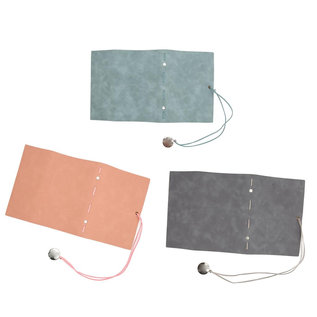 80 Sheets Loose Leaf Notebook Detachable PU Leather Cover 6   Notebook Spiral Notebook for