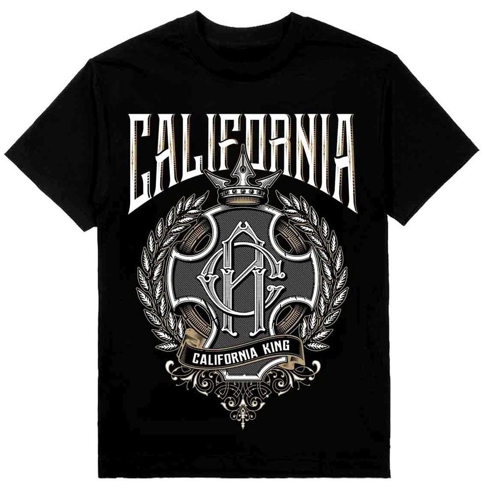 MENS SHOP PRIVATE LABEL California King Mens Heavyweight T-Shirt Printed On Shak Unisex T-Shirt XXXXL