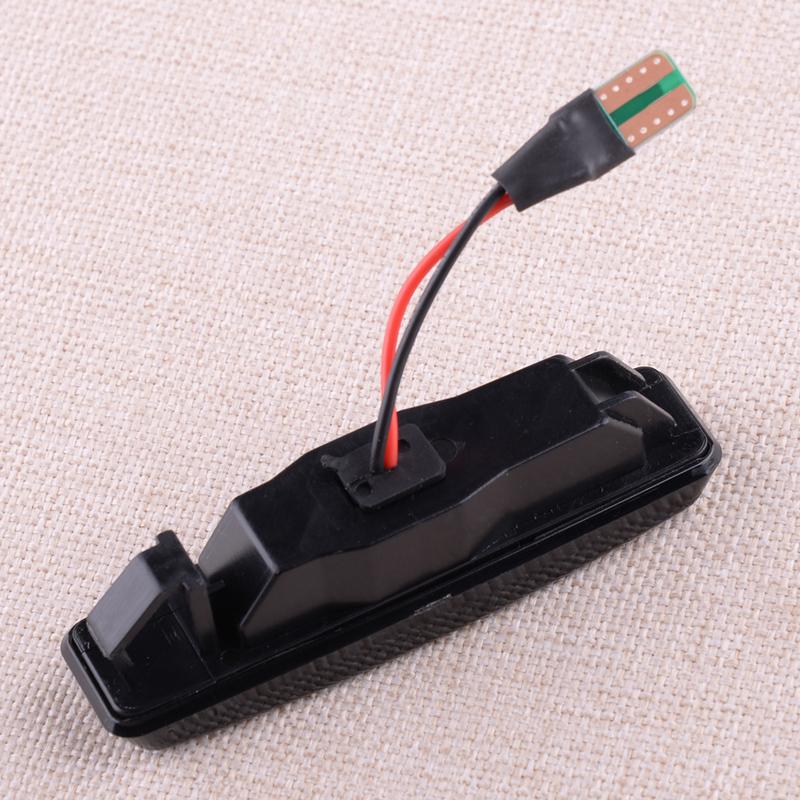 2Pcs Dynamic LED Side Marker Smoked Turn Signal Light Lamp 12V 30W Fit for BMW E39 5-Series 1995-2003