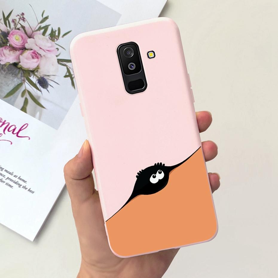 Fashion Case For Samsung Galaxy A6 Plus 2018 Soft Silicon TPU Back Cover For Samsung A6 2018 A 6 A6+ A6plus Phone Cases