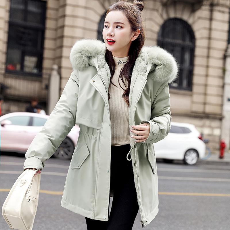 mid length parka coat