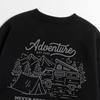 Seupeullaesikodeu Heavy Crewneck Sweatshirt Black - Adventure