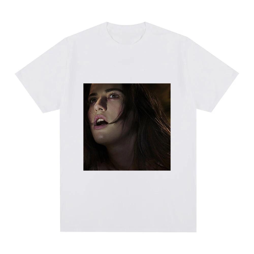 Oklou TShirt Galore Album Graphic Printing Teeshirt Round Neck Short Sleeve Camisetas WomenUnisex Casual Cotton Tees Top