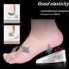 Solette Trasparenti Invisibili per Tacchi Alti Non Si Sgonfiano Pad in Silicone Uomo e Donna Per Aumentare il Rialzo del Tallone XDr08