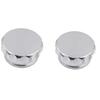 Car Aluminum Weldable Fuel Tank Filler Neck Set Universal Weld-on Fuel Water Inlet Pipe With Radiator Coolant Reservoir Caps 2 P