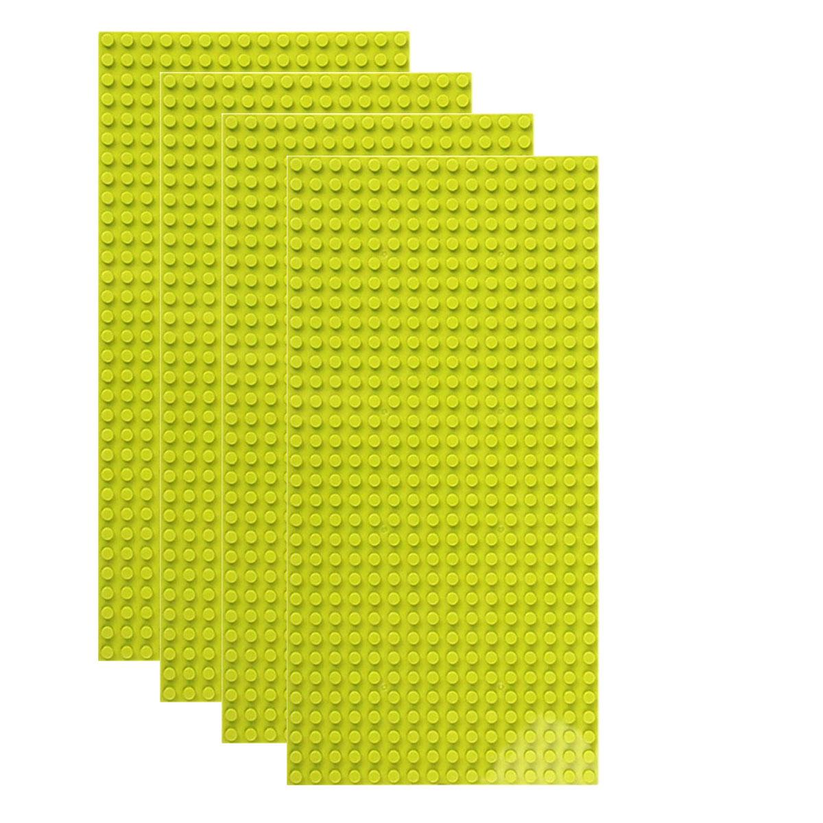 Plaque de Base Brique 16x32 4 pièces Fonctionne Avec featuring Mainstream s Play Jouet Créatif pour ENFANTS Pièces Jointes 4pcs16x32