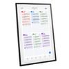 Smart Digitaler Kalender 15,6 Zoll HD Touchscreen WLAN Digitaler Bilderrahmen e Familienkalender Planer mit APP für   9.0