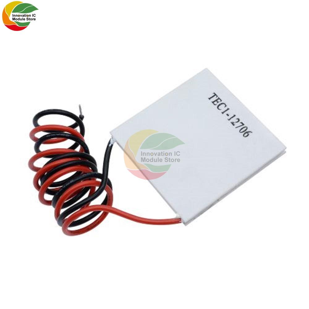 1-10Pcs TEC1-12706 12706 Thermoelectric Cooler Peltier 40*40MM 12V New of semiconductor refrigeration