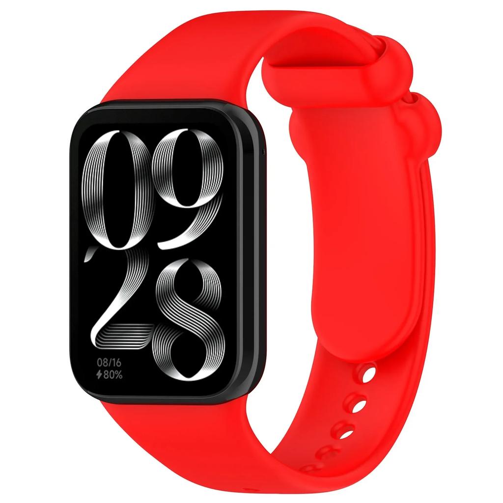 Silicone Strap for Xiaomi Mi Band 9/8 Pro Original Replaceable Wristband for Redmi Watch 5/4 Bracelet Watchband Belt Accessories