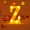 Alphabet Letter LED Lights Luminous Number Lamp Decor Battery Night Light for Home Wedding Birthday Christmas Party Decoration KTY