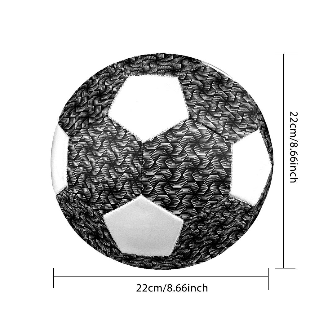 1pc Geometric Lightweight PVC Training Soccer Ball, Size 5, Suitable for Indoor and Outdoor TrainingGift y60315