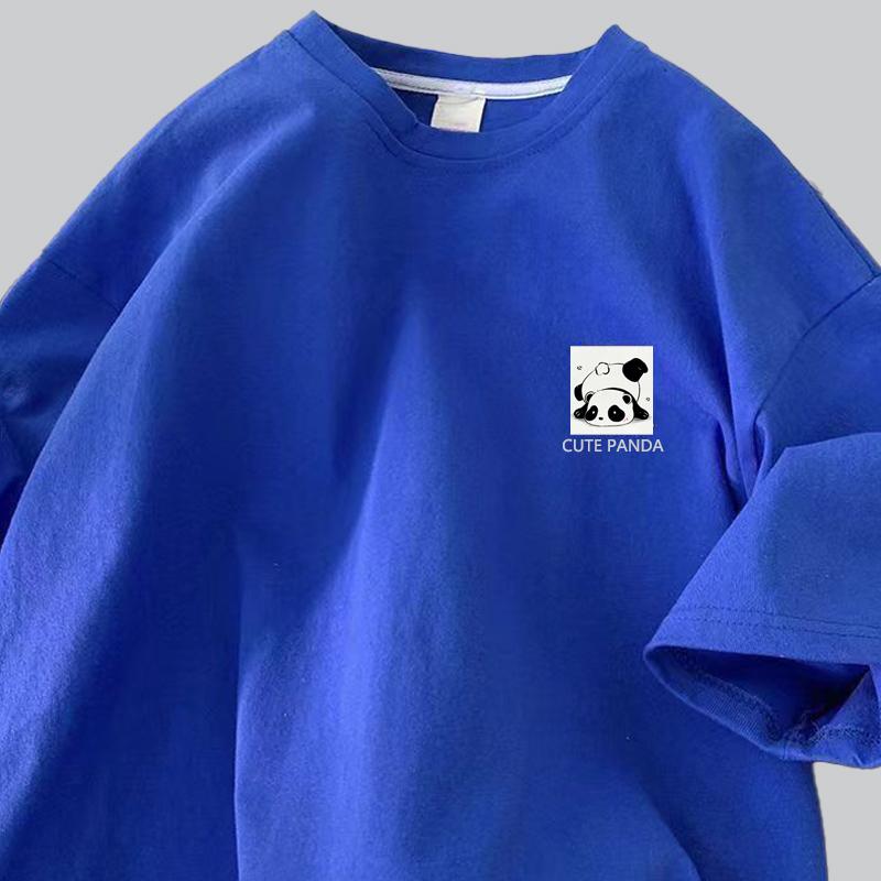 Cotton Short-sleeved T-shirt Female Summer New Five-minute Sleeve Loose