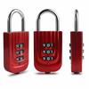 Electroplated Steel Shackle Code Lock Compact Lightweight Password Lock Padlock  Gym Locker