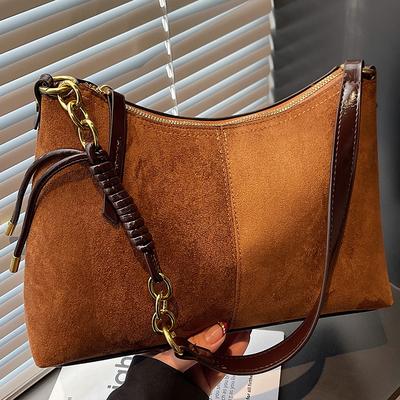 Retro Großraumtasche, Umhängetasche, Damen-Tragetasche, Modisches Hohes Erscheinungsbild, Einseitige Achseltasche