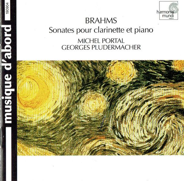 

CD JOHANNES BRAHMS; GEORGES PLUDERMACH - Clarinet Sonatas Op 120 HMA190904 Harmonia Mundi 1999 France Classical Used