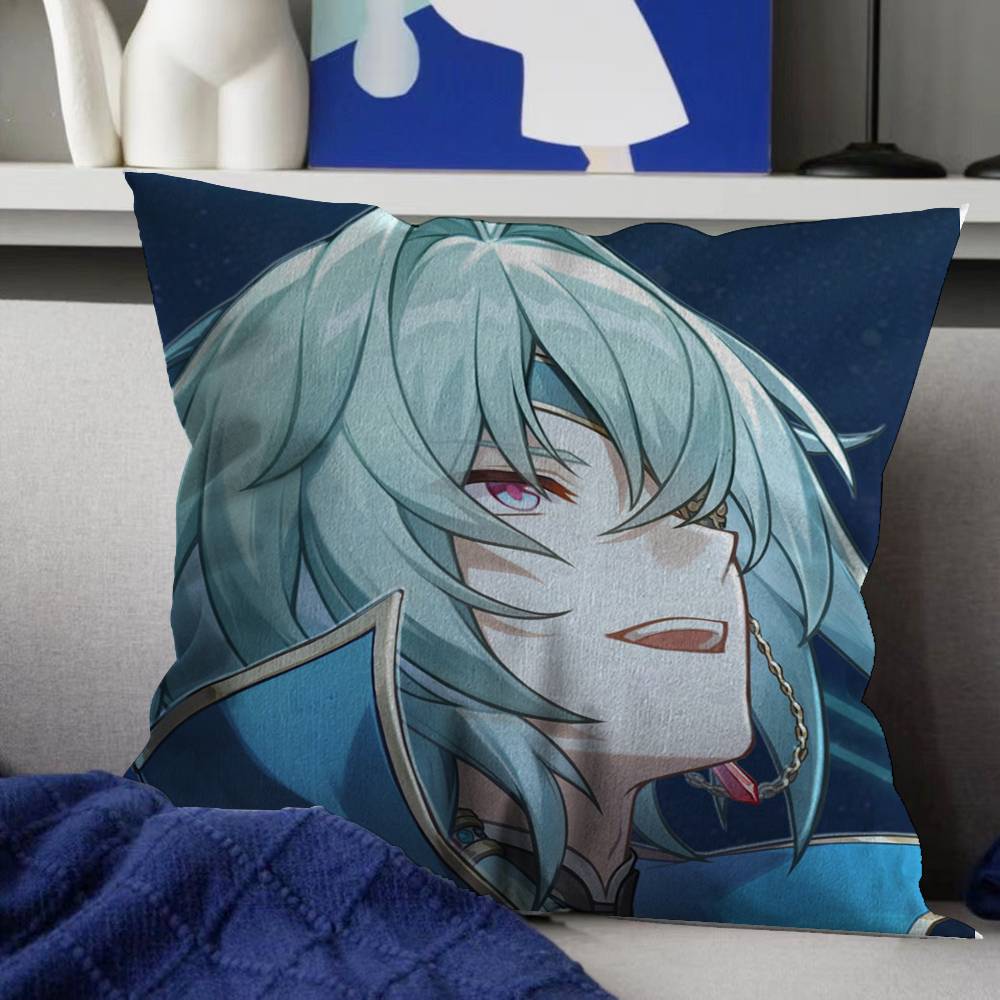 Honkai Star Rail Anaxa pillow cover sofa cushion cover home room decoration children gift