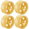 1 10 Racing RC Car Wheel Plastic Wheel Hub RC Car Spare Accessory On Road Racing Car(Gold )