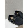 High-ankle Women's New Cotton Shoes with Thick Soles, Lazy Style, Filled with Warm Fleece, Retro Design