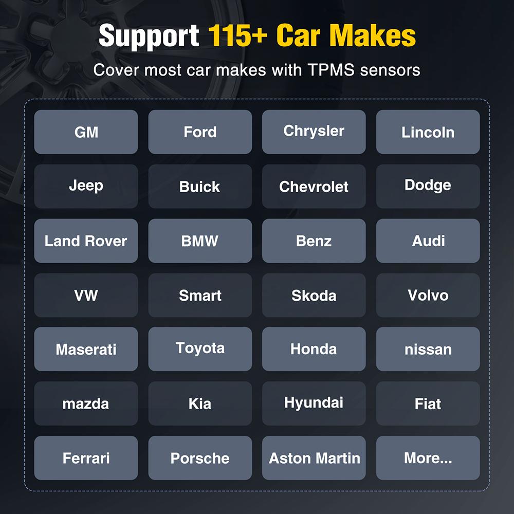 2026 Nový THINKCAR VENU-I PRO TPMS Nástroj pro diagnostiku tlaku v pneumatikách Programování senzorů 315 MHz/433 MHz Funguje s THINKTOOL/689BT