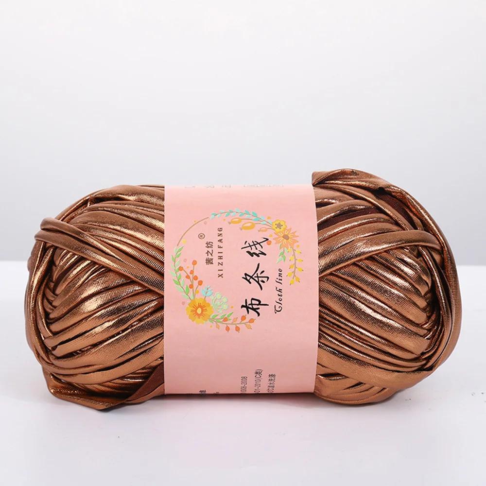 Fashionable And Personalized Fabric Thread Illusion Yarn Hand Woven DIY Hand Woven Seat Cushion Thread Carpet Thread