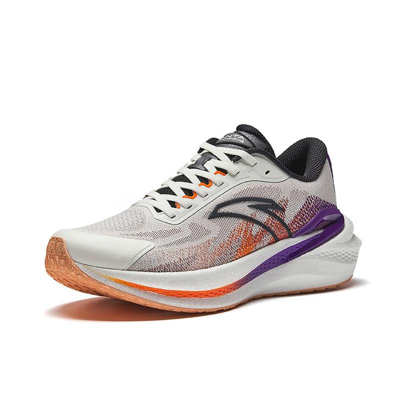 Anta Wanghai 2 Generation Shock Absorption Non-Slip Wear-Resistant Rebound Low-Top Nitrogen Technology Casual Running Shoes Men sneaker 912435555-1