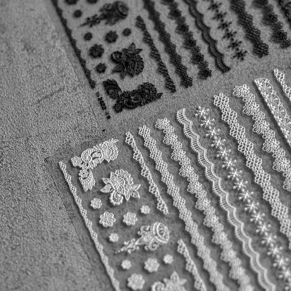 Tree Nail Art Decorations Manicure Accessories Snowflake Nail Decals Christmas Nail Stickers