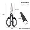 Stainless Steel Multifunctional Kitchen Scissors for Meat, Fish, and Poultry