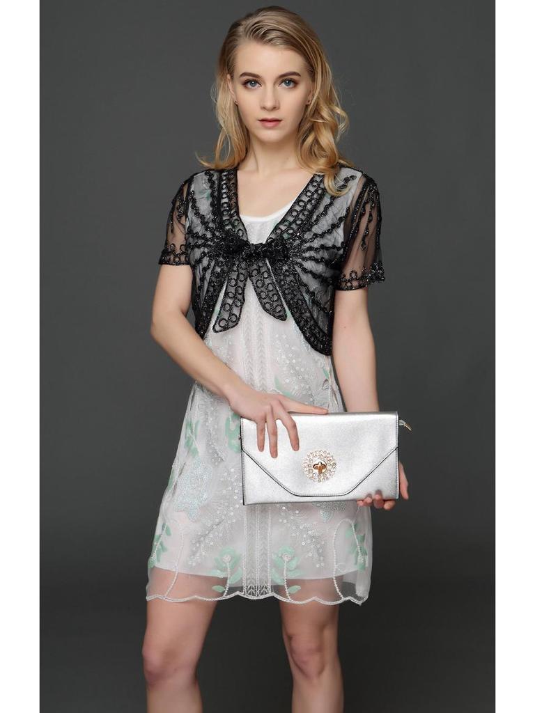 Plus Size Lace Sun Protection Shawl Cardigans & Short Jackets for Women