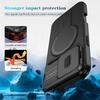 For Magsafe Magnetic Wireless Charging Case For iPhone 16 15 14 13 12 11 Pro Max Plus 16e Armor Stand Slide Lens Protector Cover