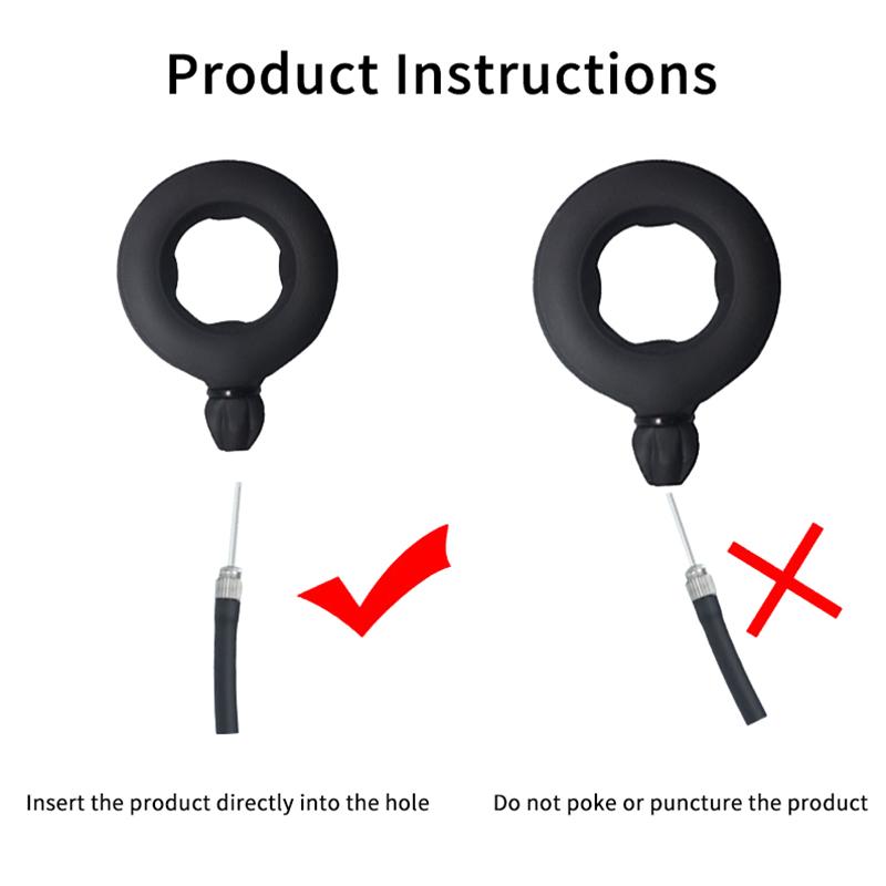 Inflatable Penis Ring For Sex Men Delay Ejaculation Erection Cock Lock Bondage Adult Masturbation Toys