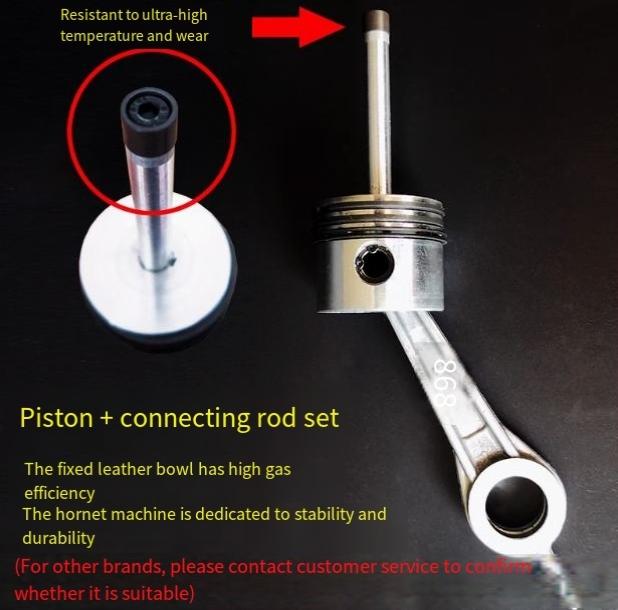 High pressure air compressor pump maintenance part two stage piston connecting rod assembly