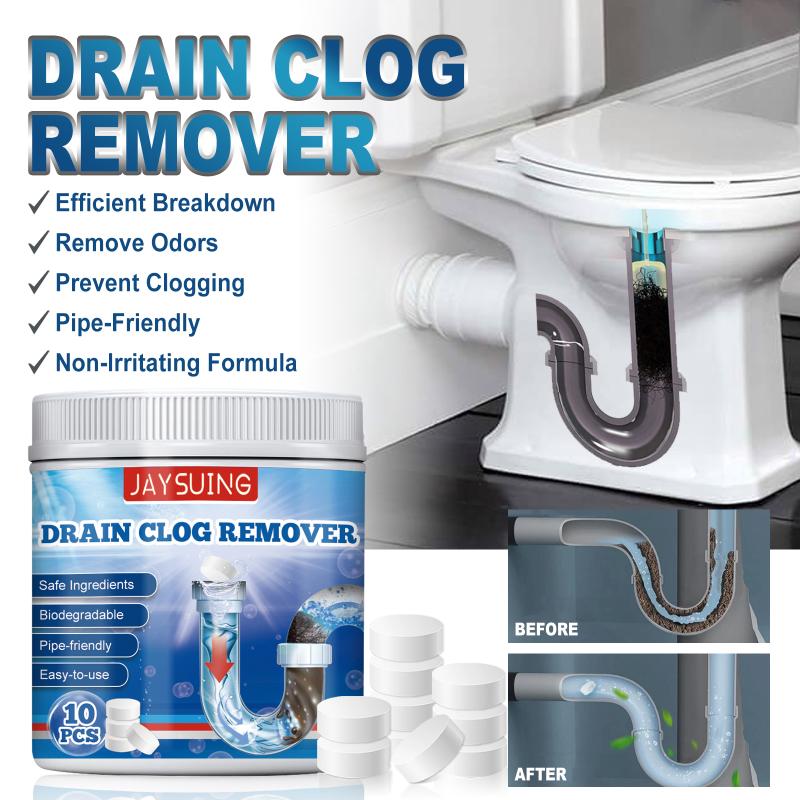 Dredging agent Effervescent tablets Bathroom kitchen sink drain cleaner Effervescent tablets drain dredge for bathroom, toilet