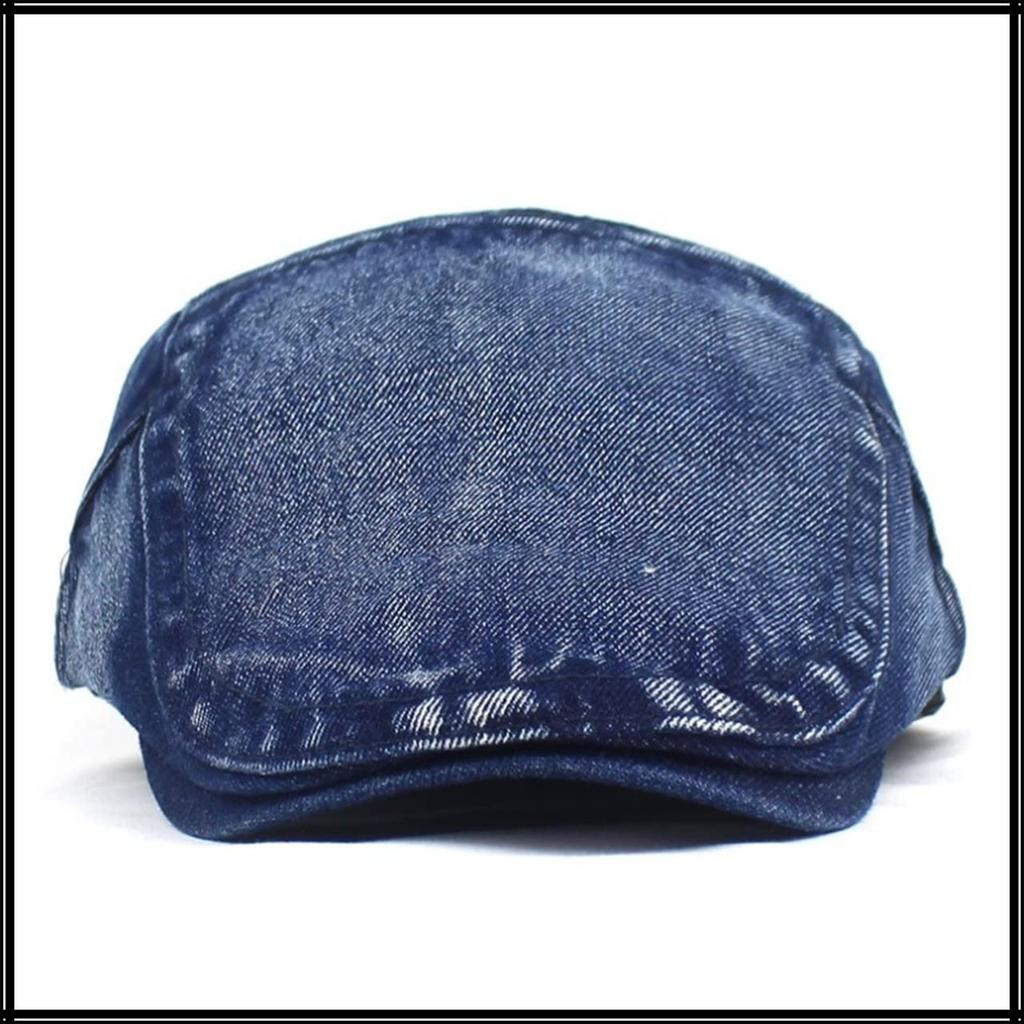 Hunting CA598 [White Fang] cap, denim, sports, running, outdoor, men's, women's, (light blue)