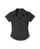 AVANDRESS Sopy Collar Short-Sleeve Black