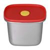 Lunch Box Red Excellent Sealing Easily Clean Environmental Protection Food Storage Containers for Students550ml