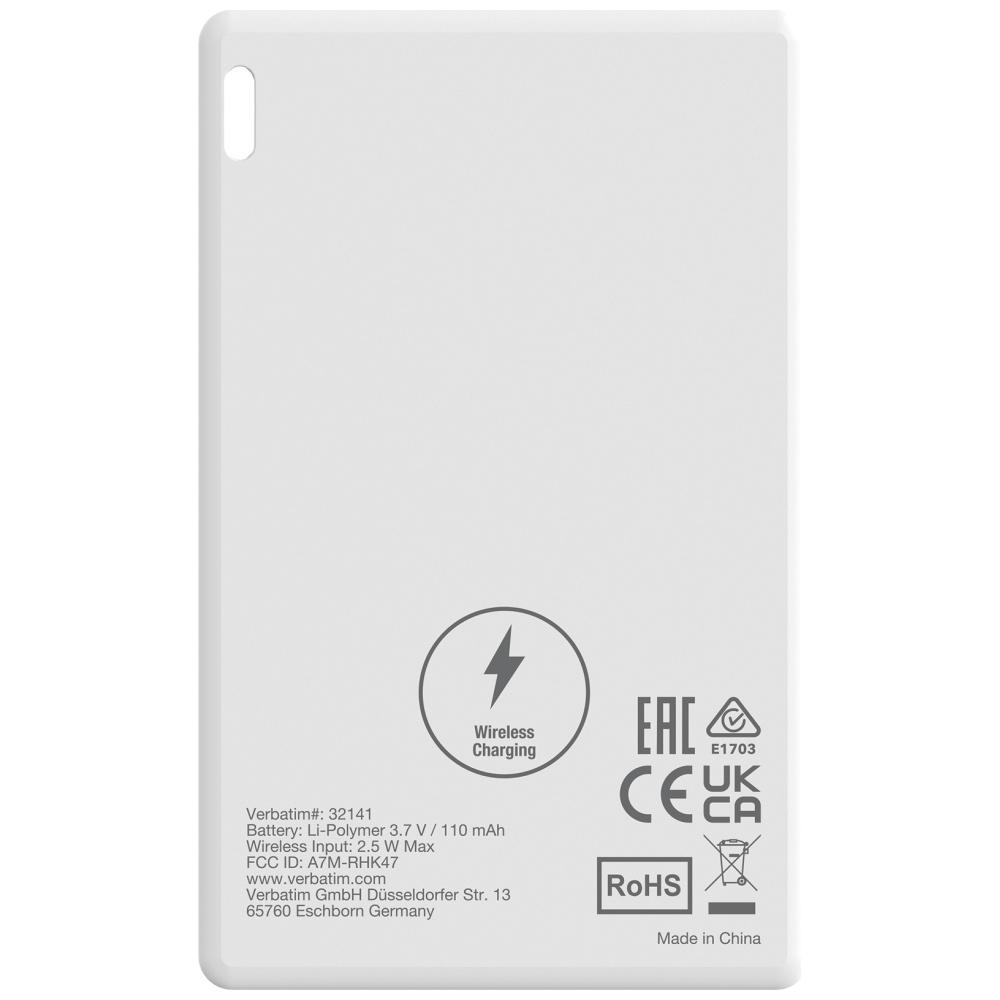 Verbatim My Finder Card Bluetooth Czarny Srebrny Biały/Black Silver White - Urządzenie Do Śledzenia 3Szt Myfcr-03Bsw 32141