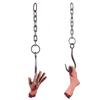 Halloween Horror Props Chain Hook Hand Hook Foot Hook Head Haunted House Secret Room Scene Yard Decoration Horror Decoration
