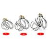 Male Metal Chastity Device Slave Penis Lock Anti-erection Cock Cage Adult Sex Toys for Men