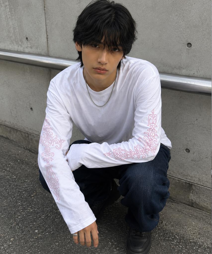 GRAVER ORDINARY [Odnr Unisex] Sim Sleeve Long Sleeve T-Shirt_3Color