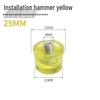 Multifunctional Rubber Installation Hammer for Tile and Floor - New Style Household Tool