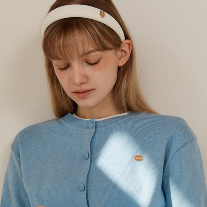 ANOETIC ANC LOGO VOLUME HAIRBAND_WHITE