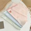 Mutandine da donna senza cuciture in seta di ghiaccio tinta unita morbide traspiranti a vita media assorbi-umidità elastiche antisettiche solleva-glutei slip da donna sportivi